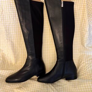Michael Kors Black Over the Knee Boots